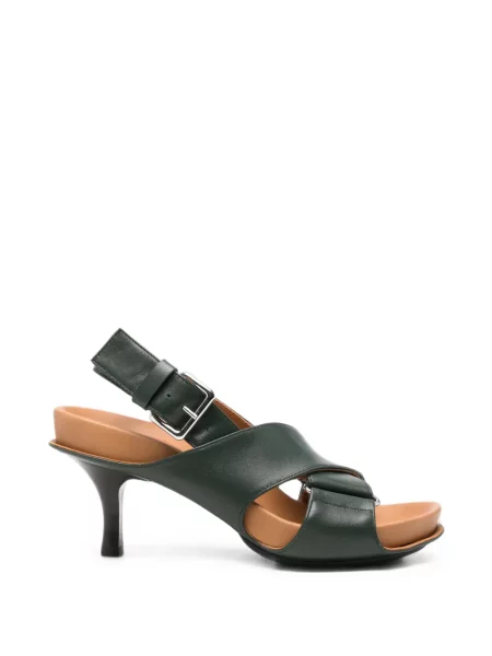 Sandale Marni cu cataramă verde