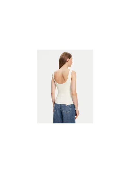 Guess Jeans Felső Ekru Regular Fit