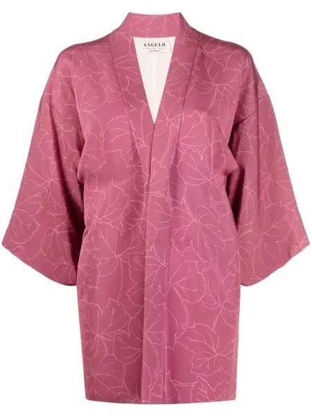 Retro bunda A.n.g.e.l.o. Vintage Cult s potiskem růžová