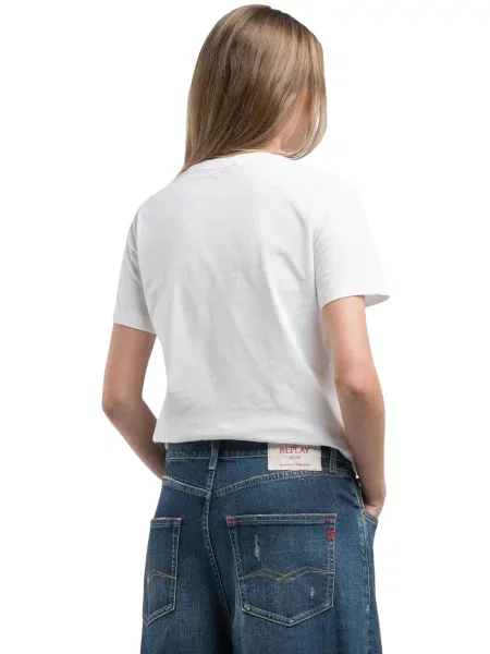 Тениска Replay синьо