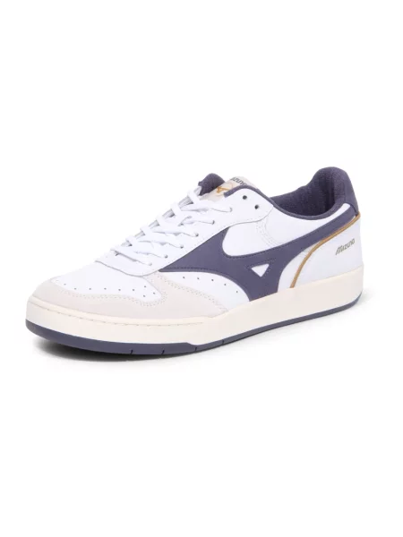Sneakersy Mizuno skórzane białe