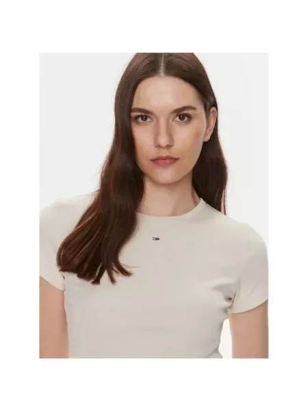 Tommy Jeans Póló bézs