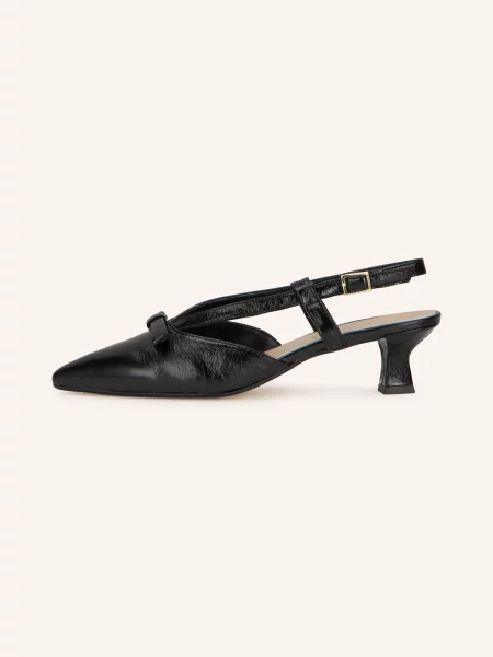 Darling Harbour Czółenka Typu Slingback schwarz czarna