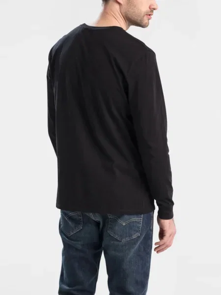 Тениска с дълъг ръкав Levi's® черно