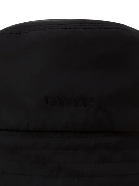 Pălărie Lanvin cu imagine cu model leopard maro