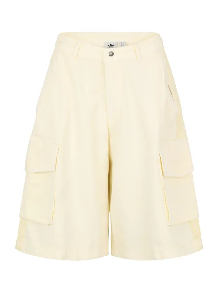 ADIDAS ORIGINALS Kargo hlače slonovina bela