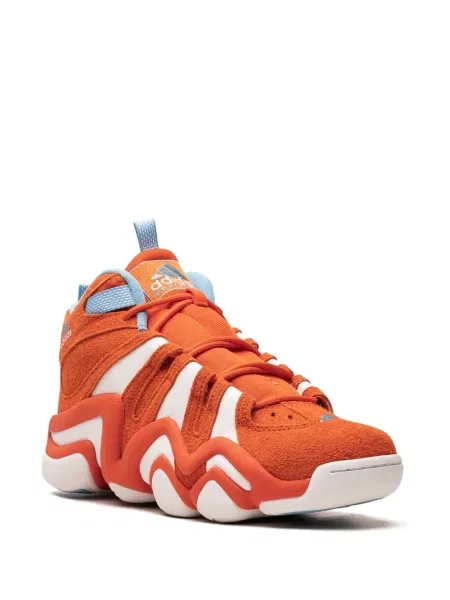 Zkrácená mikina Adidas oranžová