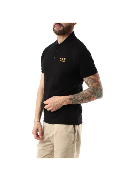 Tricou polo Emporio Armani Ea7 negru