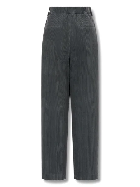 Pantaloni Studio Tomboy de catifea cord gri
