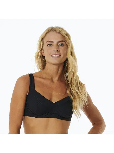 Rip Curl Premium Surf E Cup Горна част на бански костюм черна
