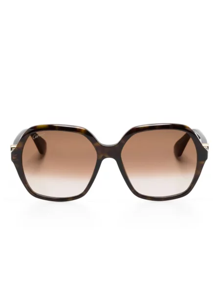 Sunčane naočale Cartier Eyewear smeđa