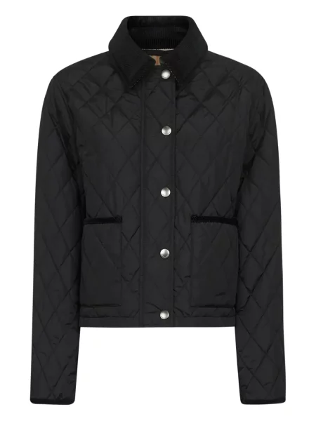 Pikowana kurtka Burberry czarna