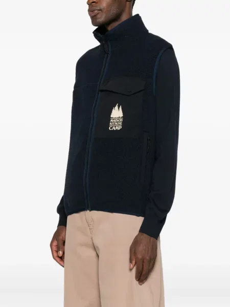 Vestă Maison Kitsune albastru
