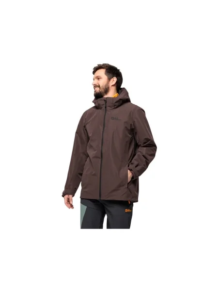 Geacă Jack Wolfskin maro