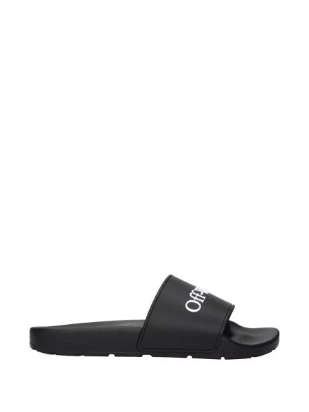 Sandale Off-white cu imagine alb
