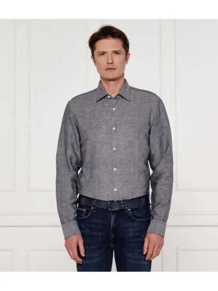 BOSS BLACK Len ing | Casual fit fekete