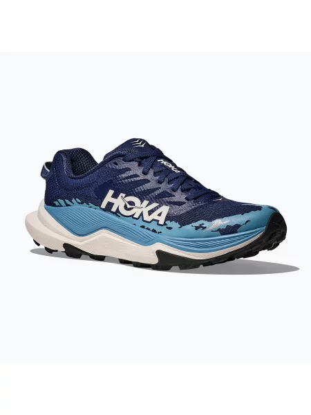 Дамски обувки за бягане HOKA Torrent 4 midnight blue/alpine blue синьо