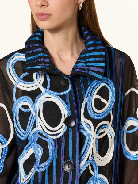 Marynarka Joseph Ribkoff z siateczką z siateczki czarna