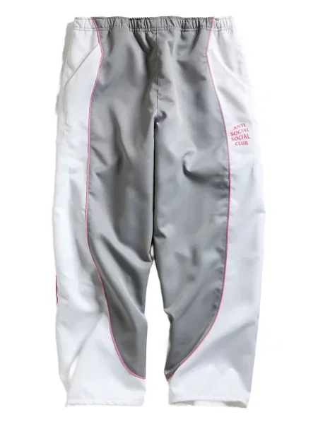 Pantaloni Anti Social Social Club cu imagine gri