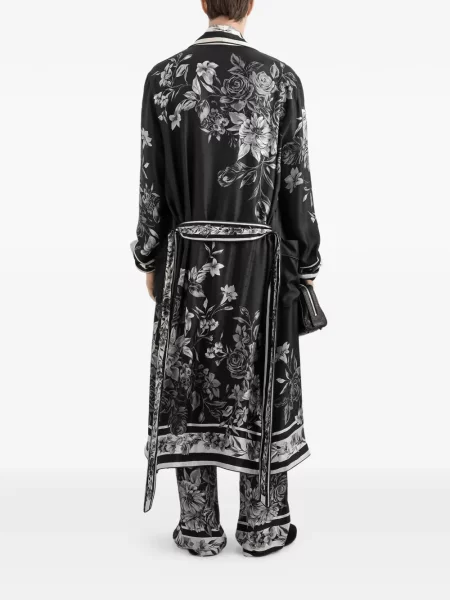 Cămașă Dolce & Gabbana de mătase alb