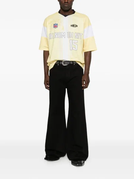 Tricou Ih Nom Uh Nit cu model floral galben