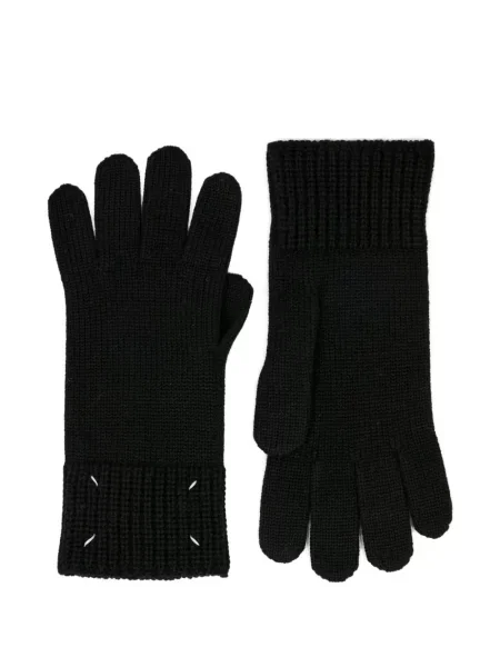 Mănuși Maison Margiela de lână negru