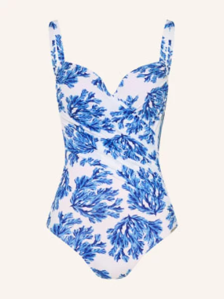 Charmline Tvarující Plavky Seaside Breeze V Zavinovacím Stylu modrá bílá