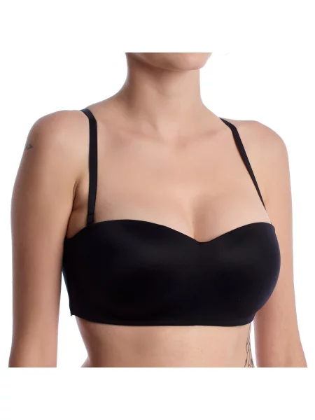 Sutien bandeau Lormar negru