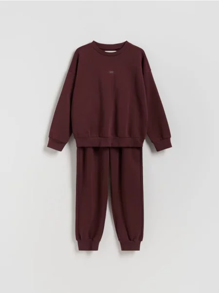 Reserved Compleu oversized maro