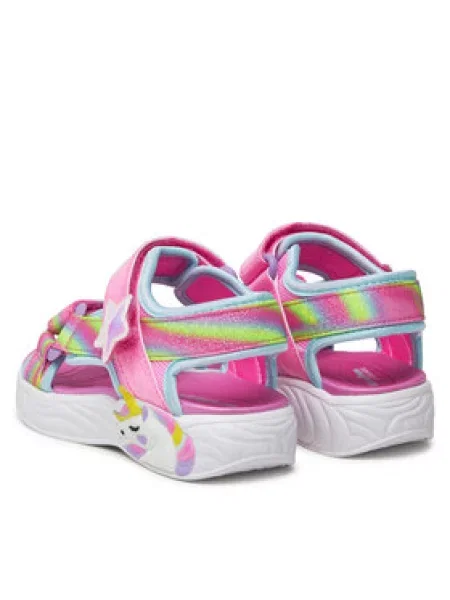 Sandály Skechers růžové