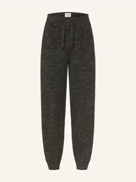 Marant Étoile Pletené Kalhoty Kira Ve Stylu Joggingových Kalhot černá