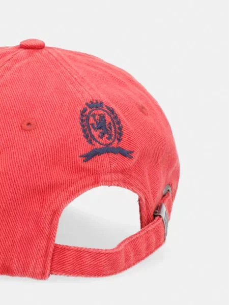 Tommy Jeans czapka bejsbolówka czerwona