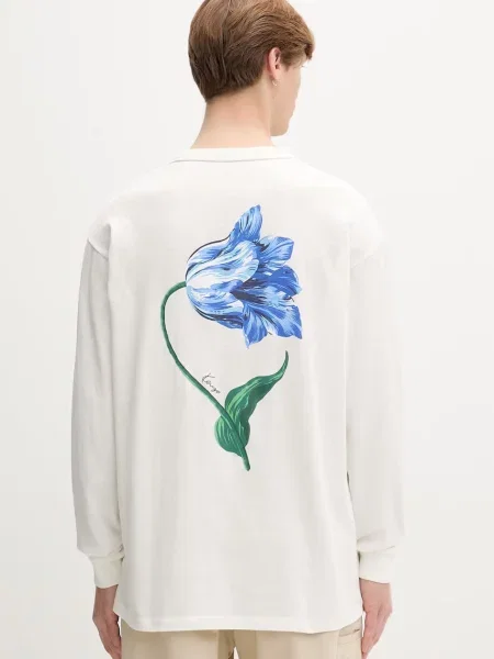 Tricou cu mânecă lungă Kenzo bej