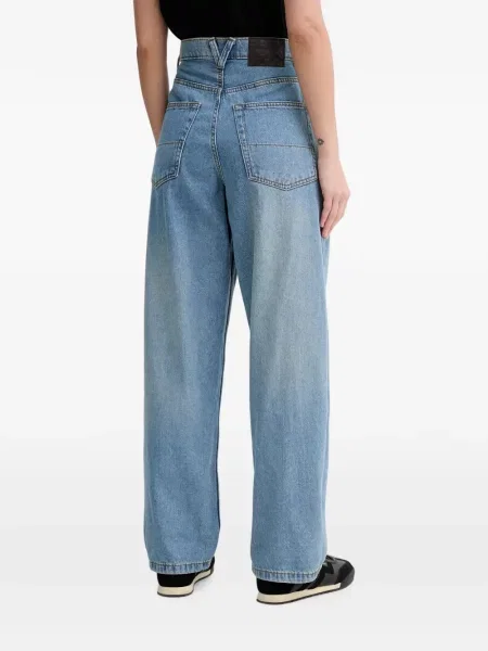 Pantaloni Vans în carouri albastru