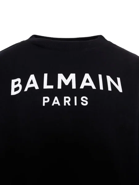 Bluza dziecięca Balmain czarna