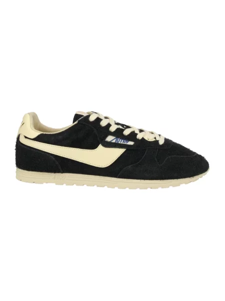 Sneakersy Autry skórzane czarne