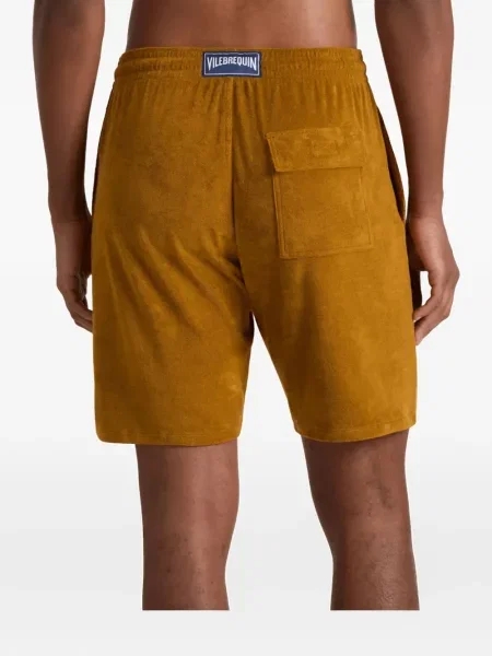 Froté bermudy Vilebrequin hnědé