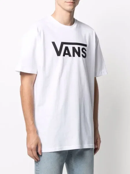 Tricou Vans cu imagine alb