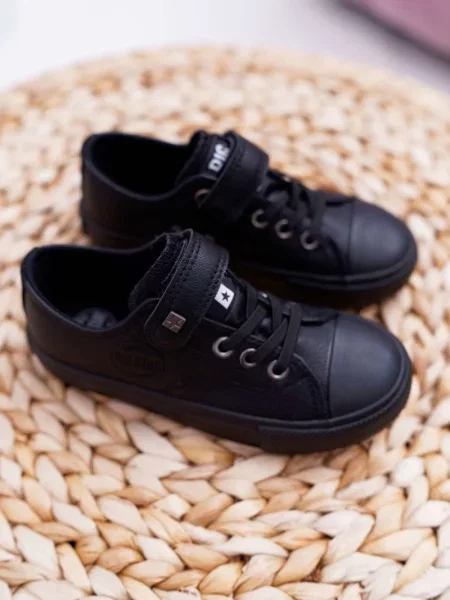 Gyerek tornacipő Big Star Shoes fekete