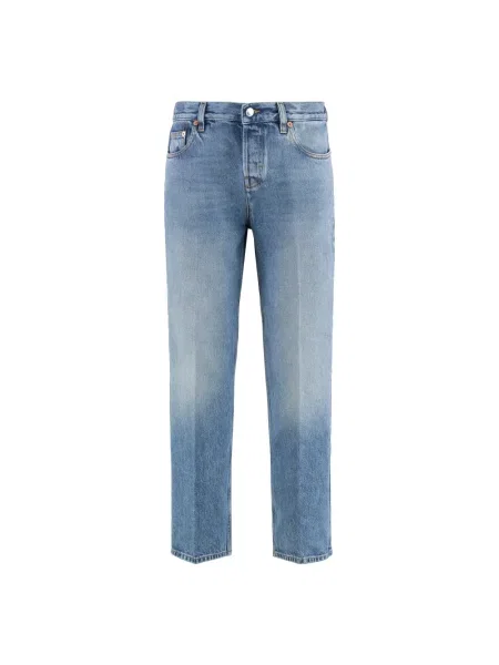 Proste jeansy Gucci niebieskie