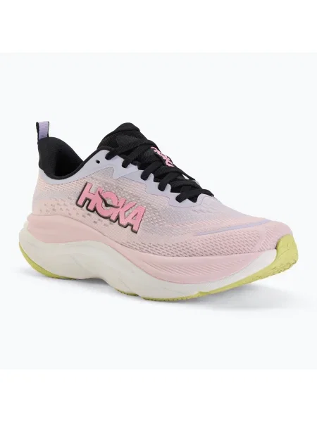 Дамски обувки за бягане HOKA Skyflow starlight glow/carnation розово