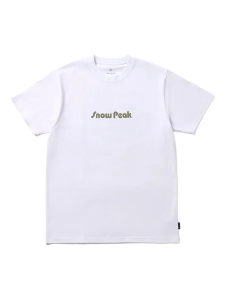 Tricou Snow Peak cu imagine alb