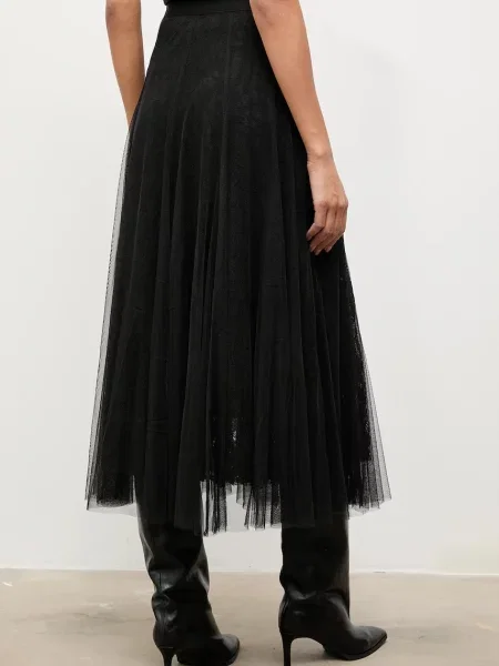 Fusta maxi Answear.lab negru