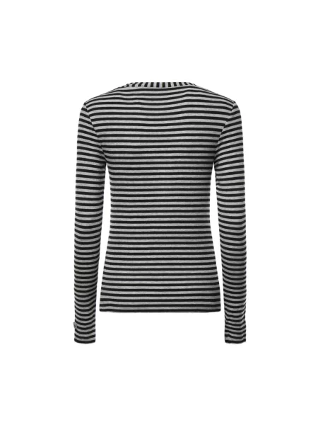 Dzianinowy sweter Pinko szary