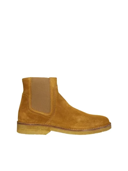 A.P.C. sztyblety zamszowe Boots Theodore brązowy
