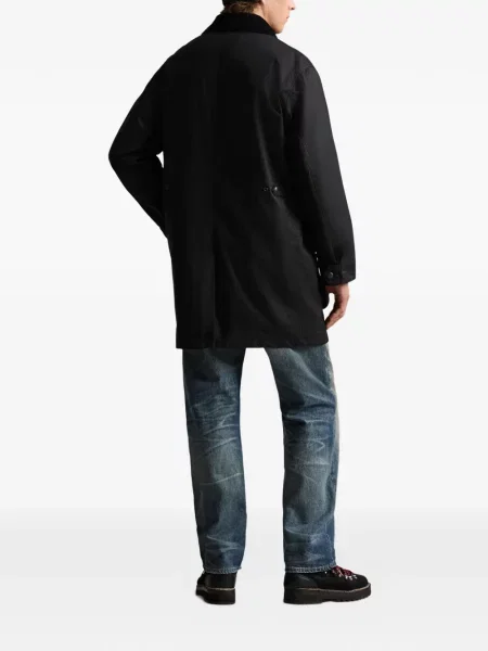 Ριγέ polo Polo Ralph Lauren με κουκούλα με αυτόγραφο λευκό
