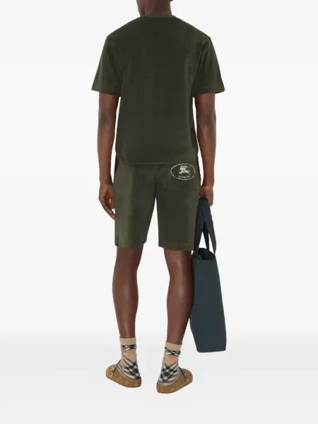 Pantaloni scurți Burberry verde