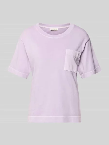 T-shirt o kroju comfort fit z czystej bawełny Marc O'polo