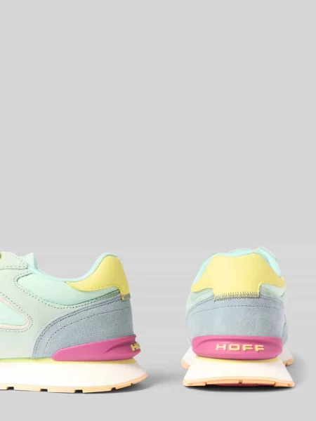 Sneakersy z mieszanka skóry z detal z logo model City' Hoff niebieskie