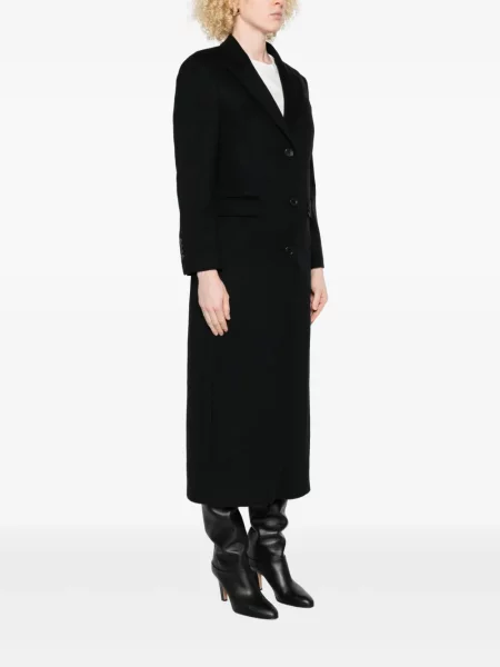 Palton Eraldo cu imagine cu model leopard negru